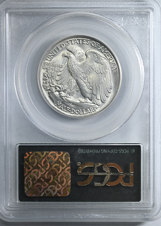 1935 Walking Liberty Half Dollar 50C PCGS MS64 OGH Reverse Slab
