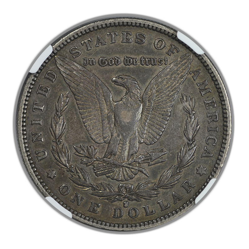 1892-S Morgan Dollar $1 NGC XF40 Reverse