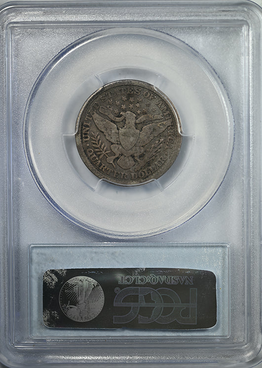 1897-S Barber Quarter 25C PCGS G04 Reverse Slab