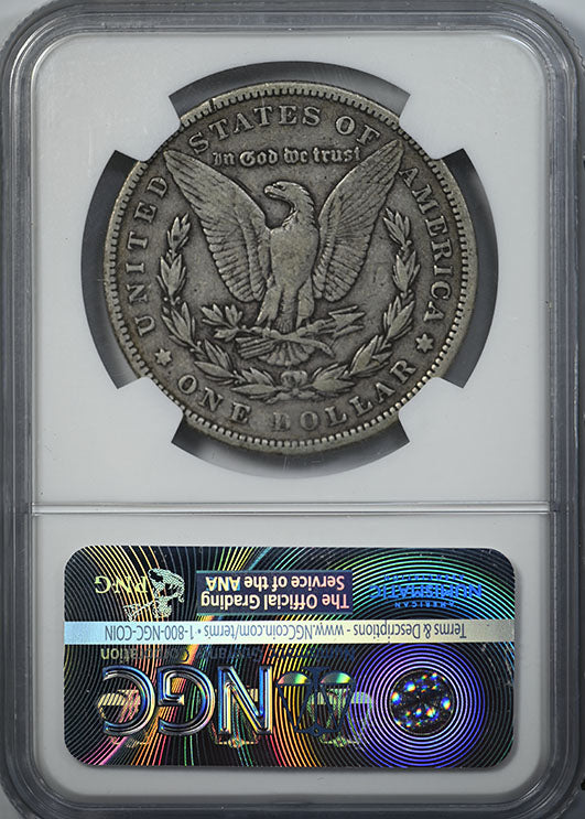 1894 Morgan Dollar $1 NGC VF20 Reverse Slab