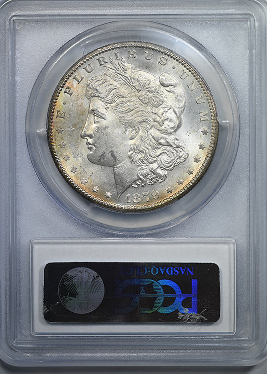 1879-S Morgan Dollar $1 PCGS MS63 - TONED! Reverse Slab