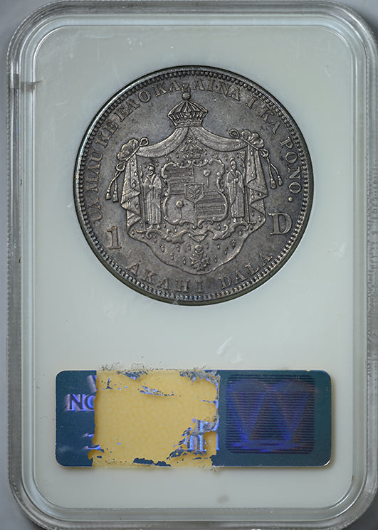 1883 Kingdom of Hawaii Silver Dollar $1 NGC Fatty AU50
