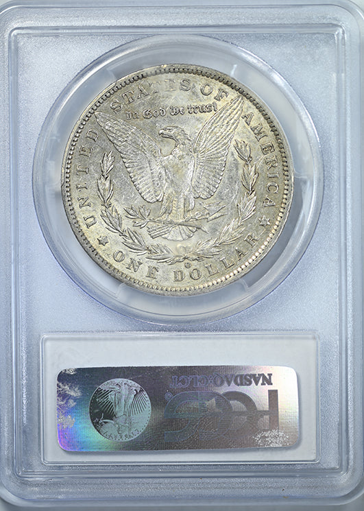 1886-O Morgan Dollar $1 PCGS AU50 Reverse Slab