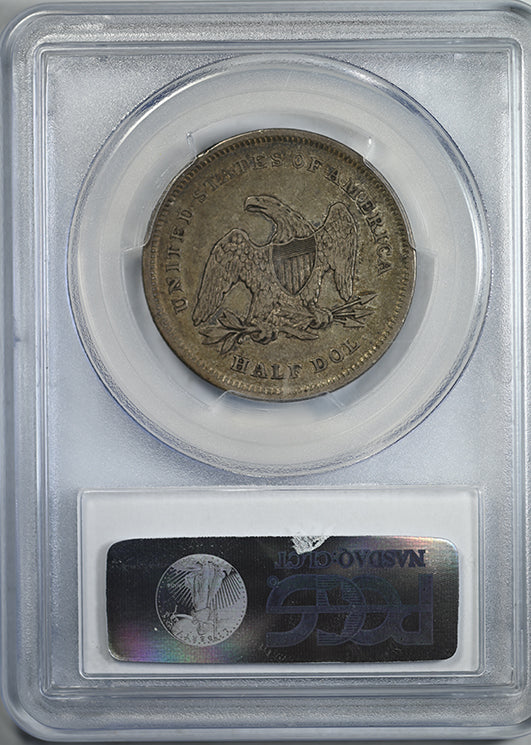 1839 Liberty Seated Half Dollar 50C PCGS VF35 CAC Reverse Slab