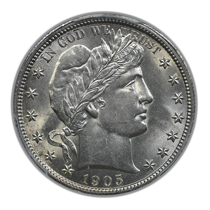 1905-O Barber Half Dollar 50C PCGS MS62 Obverse