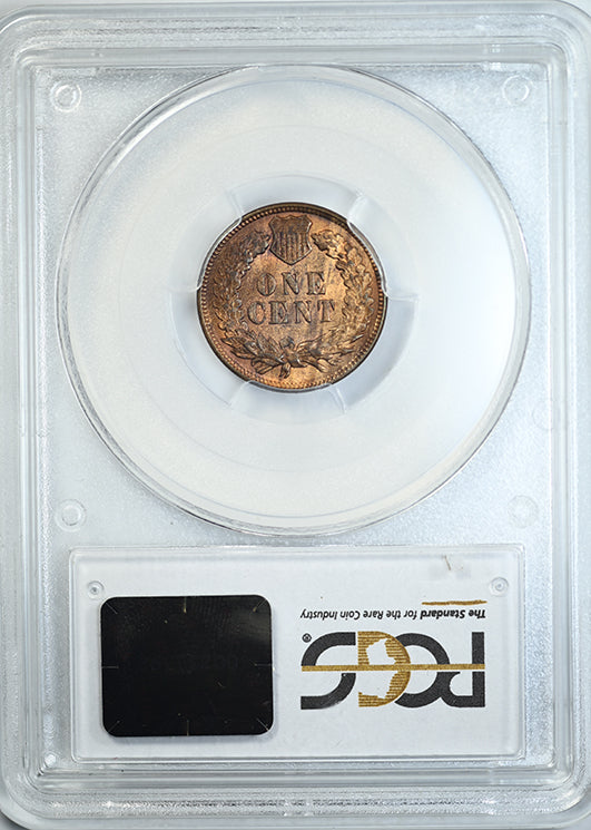 1909 Indian Head Cent 1C PCGS MS64RB CAC Reverse Slab