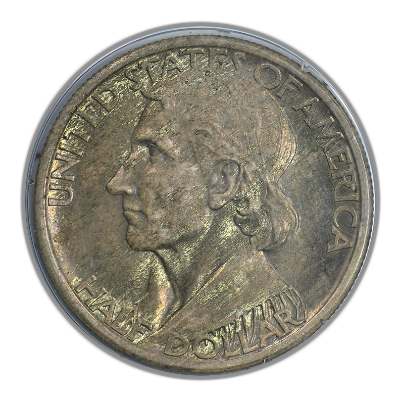 1937-S Boone Classic Commemorative Half Dollar 50C PCGS Rattler MS64
