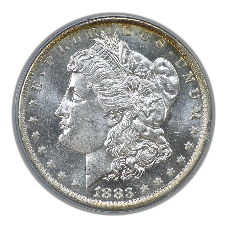 1883-O Morgan Dollar $1 PCGS Rattler MS62PL - Prooflike