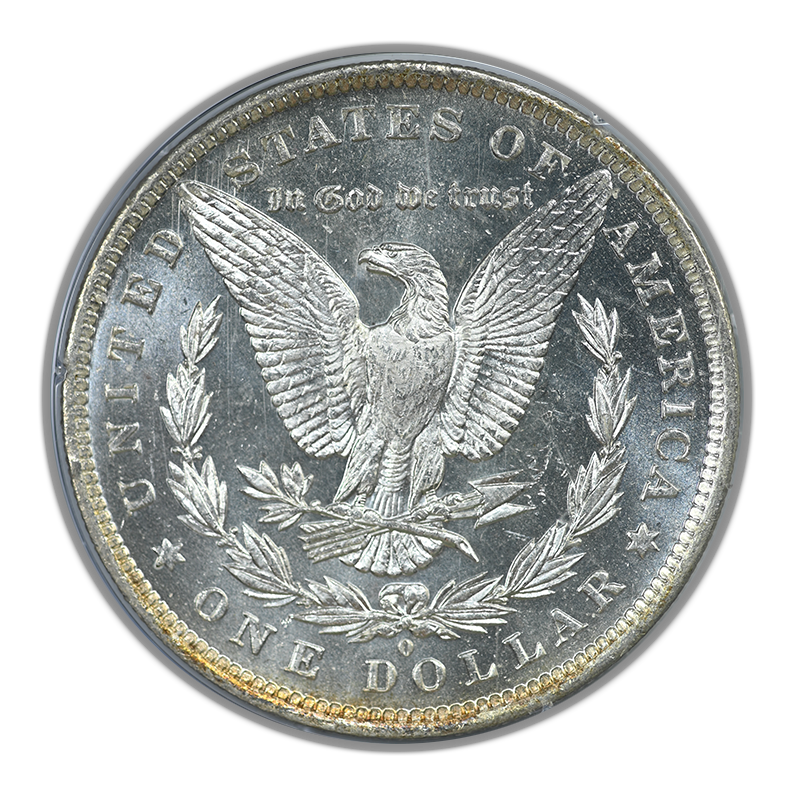 1883-O Morgan Dollar $1 PCGS Rattler MS62PL - Prooflike