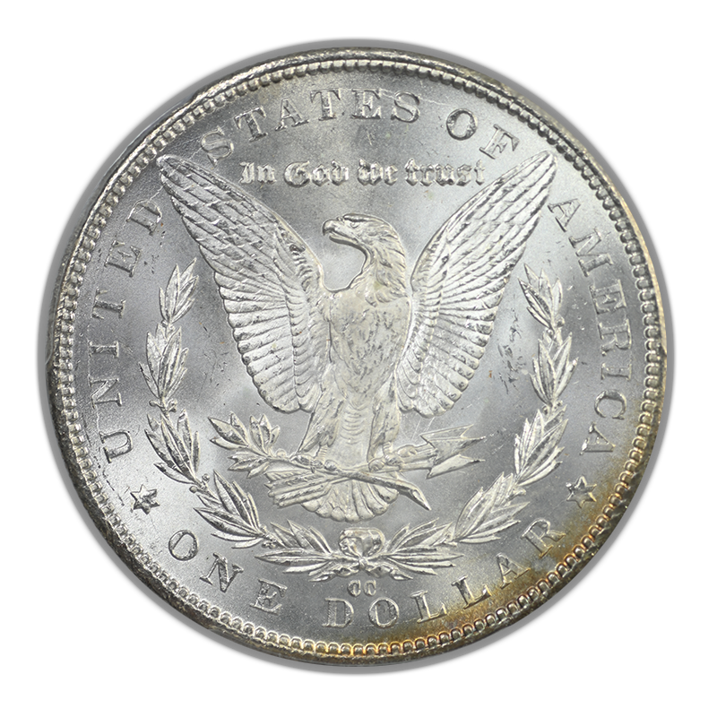 1884-CC Morgan Dollar $1 PCGS MS65