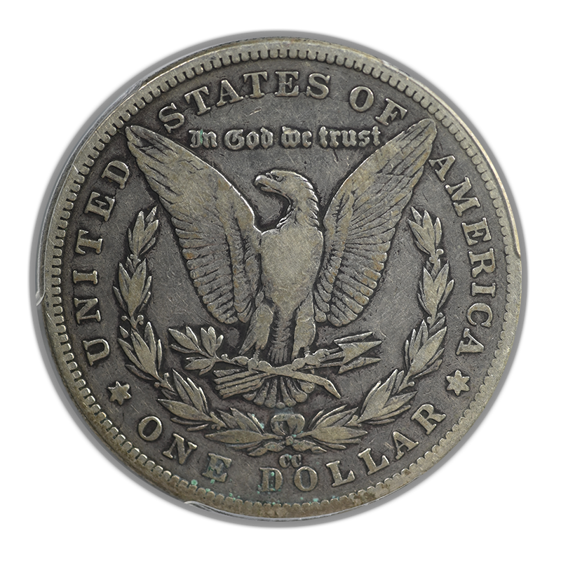 1889-CC Morgan Dollar $1 PCGS F15