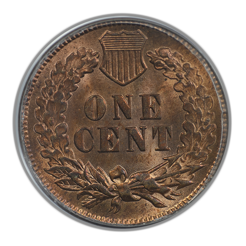 1905 Indian Head Cent 1C PCGS MS64RB OGH Reverse