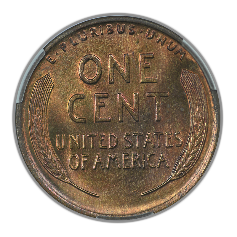 1925 Lincoln Wheat Cent 1C CAC MS66RB