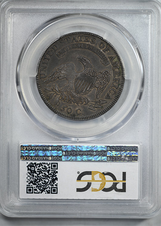 1809 Capped Bust Half Dollar 50C PCGS VF35 Overton 101 XXX Edge R-5