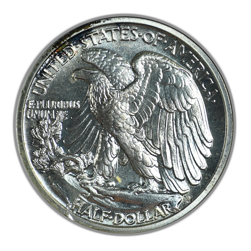 1942 Proof Walking Liberty Half Dollar 50C NGC PF66