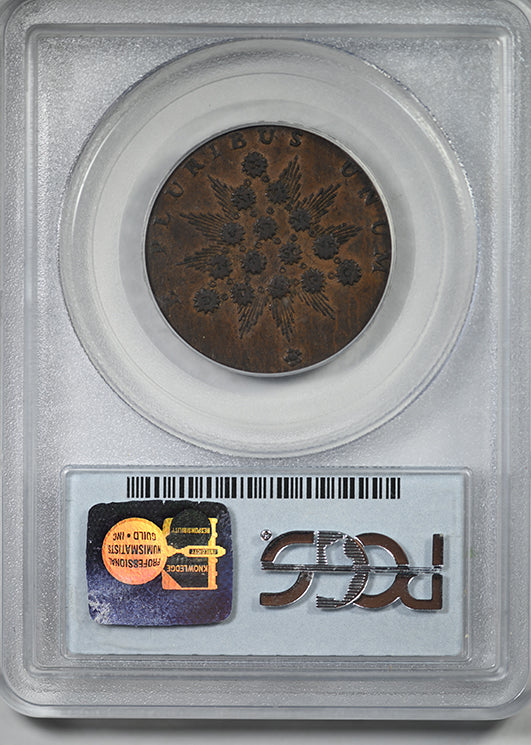 Kentucky Cent Colonial Copper Token PCGS AU53 - Lancaster Edge
