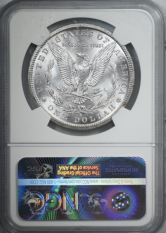 1887-S Morgan Dollar $1 NGC MS64 CAC