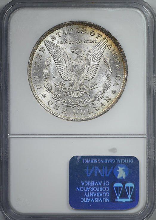 1884-O Morgan Dollar $1 NGC MS63 Binion Collection - TONED!