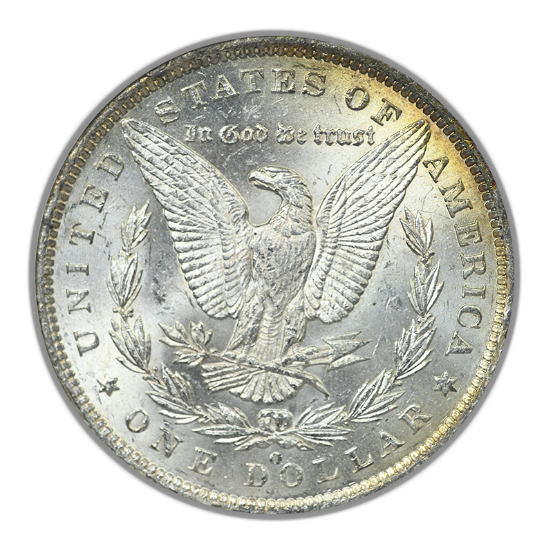 1884-O Morgan Dollar $1 NGC MS63 Binion Collection - TONED!