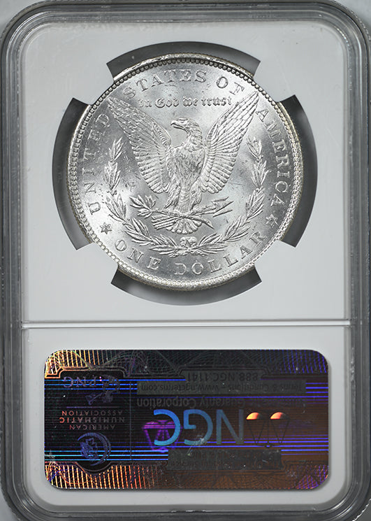 1878 7TF Reverse of 1879 Morgan Dollar $1 NGC MS63