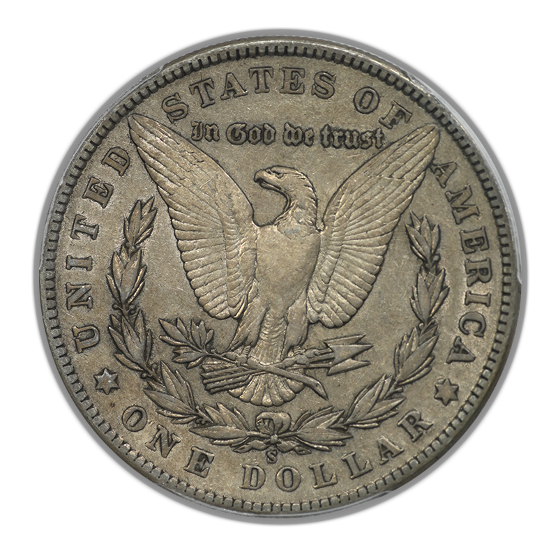 1904-S Morgan Dollar $1 PCGS XF40 Reverse