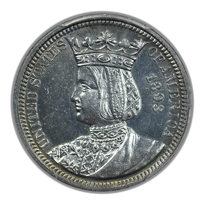 1893 Isabella Classic Commemorative Quarter 25C PCGS MS61