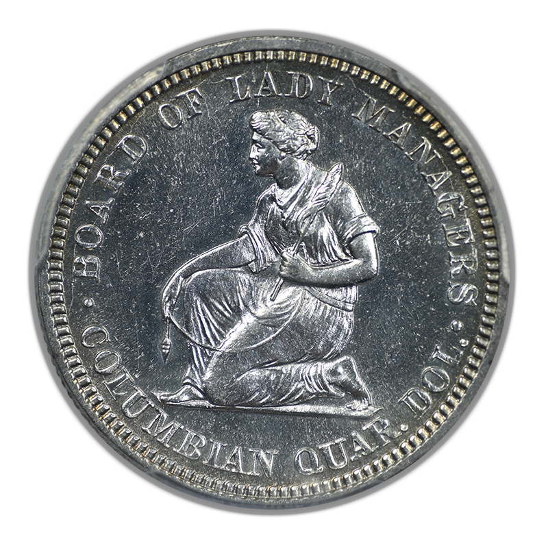 1893 Isabella Classic Commemorative Quarter 25C PCGS MS61