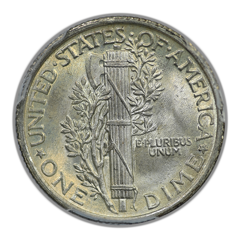 1923 Mercury Dime 10C PCGS MS67