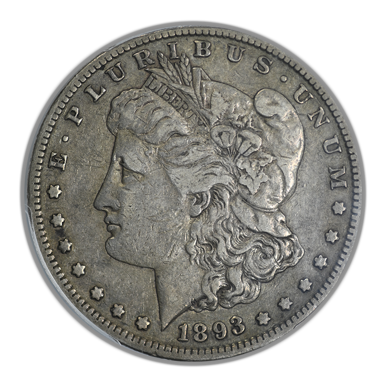 1893-S Morgan Dollar $1 PCGS VF30 Obverse