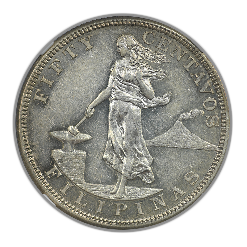 1903 Proof USA Philippines 50C Centavos NGC PF58