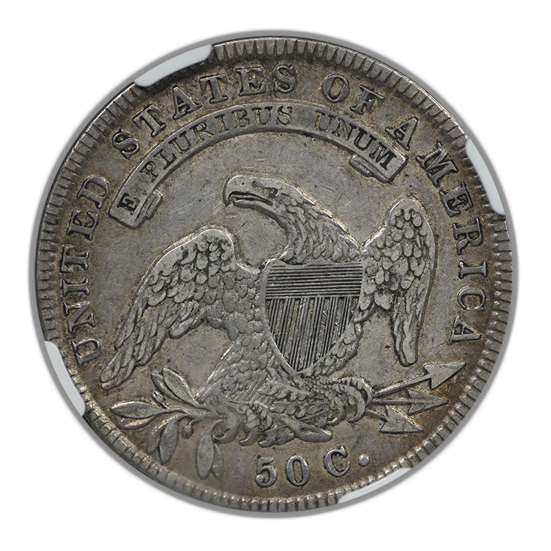 1835 Capped Bust Half Dollar 50C NGC VF35