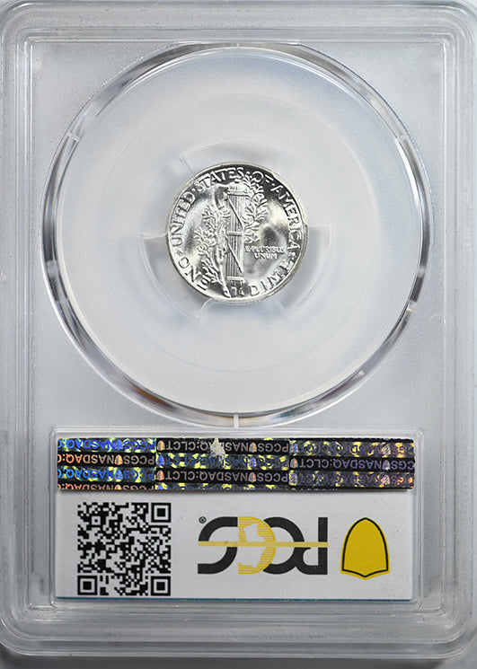 1944 Mercury Dime 10C PCGS MS67FB CAC Reverse Slab