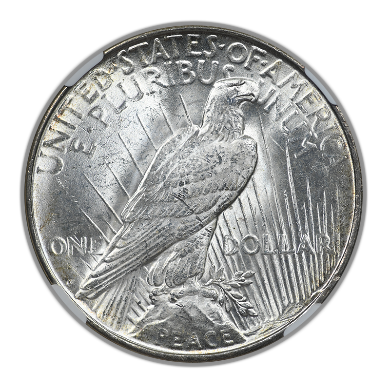 1923-D Peace Dollar $1 NGC MS64