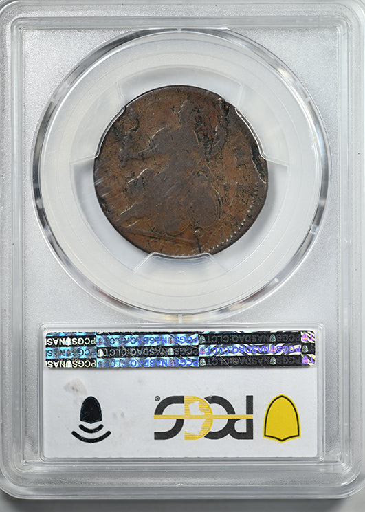 1787 Connecticut Mailed Bust Facing Left Copper Colonial Cent PCGS G04