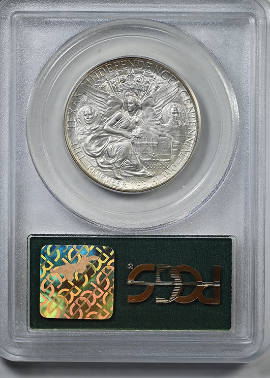 1937-D Texas Classic Commemorative Half Dollar 50C PCGS MS64 CAC OGH