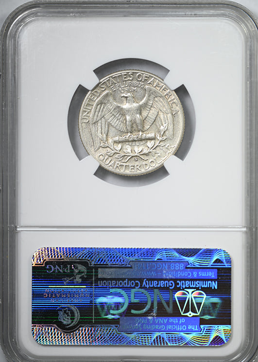 1950-S/D Washington Quarter 25C NGC AU50