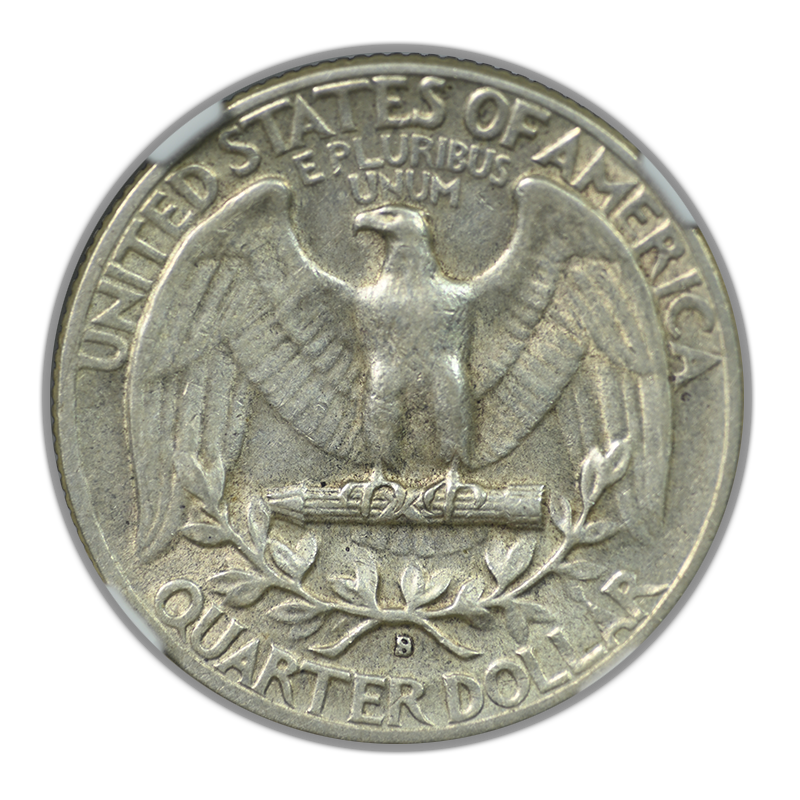 1950-S/D Washington Quarter 25C NGC AU50