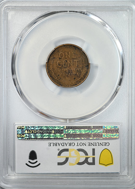 1909-S VDB Lincoln Wheat Cent 1C PCGS XF Detail Reverse Slab