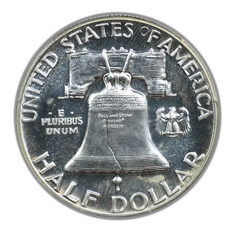 1950 Proof Franklin Half Dollar 50C PCGS PR64