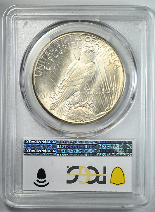 1928 Peace Dollar $1 PCGS MS62 Reverse Slab