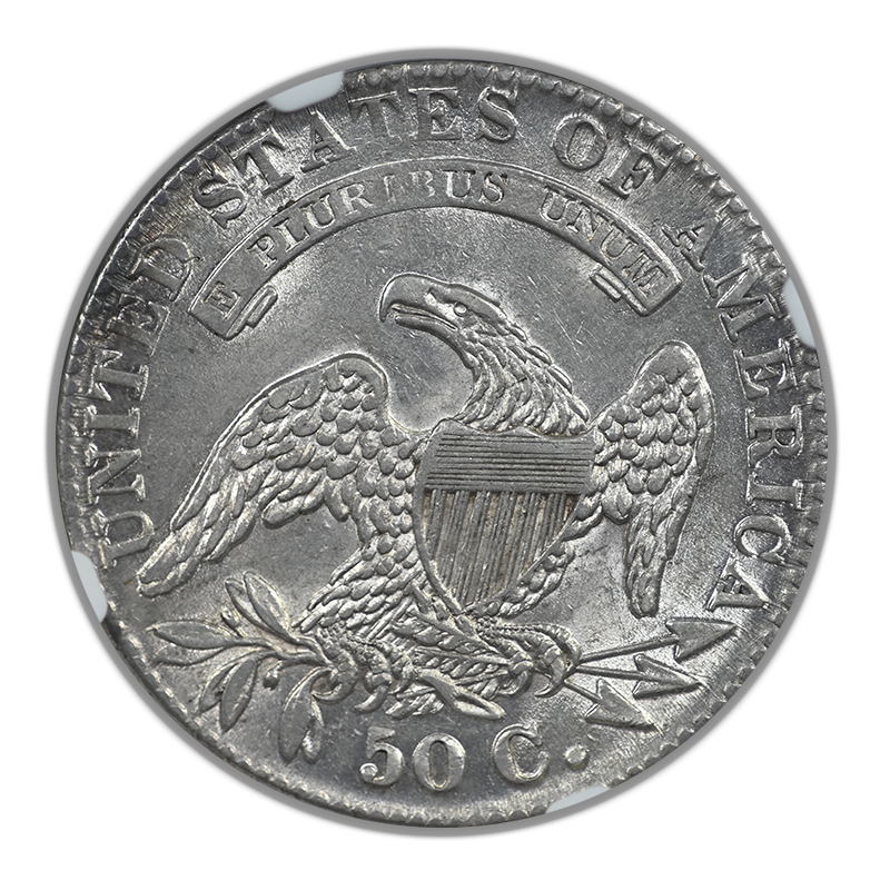 1831 Capped Bust Half Dollar 50C NGC AU58