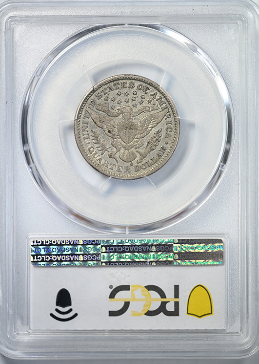 1893-S Barber Quarter 25C PCGS VF30 Reverse Slab