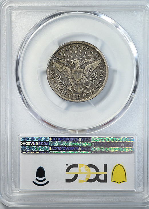 1895-O Barber Quarter 25C PCGS VF30 Reverse Slab