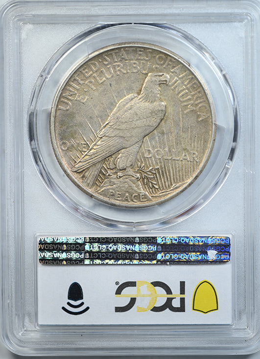 1921 High Relief Peace Dollar $1 PCGS XF45 CAC Reverse Slab