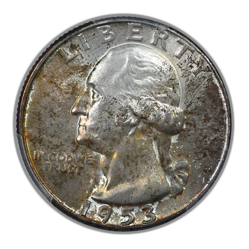 1953 Washington Quarter 25C PCGS MS66 CAC
