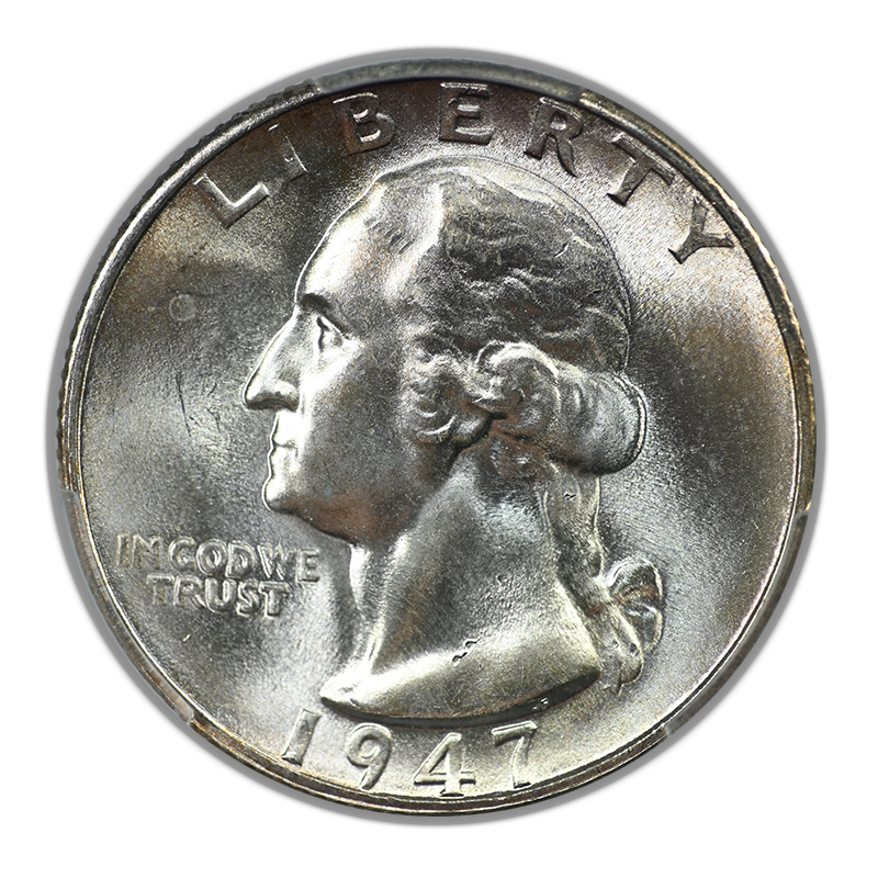 1947-S Washington Quarter 25C PCGS MS66 CAC