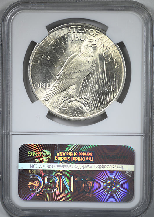 1923 Peace Dollar $1 NGC MS64