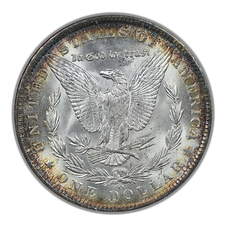 1885-O Morgan Dollar $1 Paramount NGC MS65 - TONED!