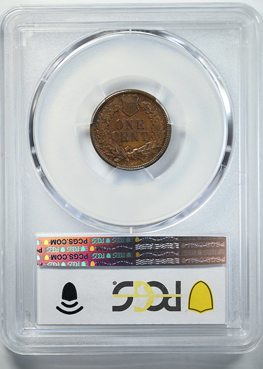 1881 Indian Head Cent 1C PCGS AU58 Reverse Slab