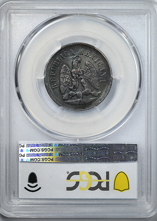1889-Mo Mexico 1C Centavo PCGS MS63BN - TONED!